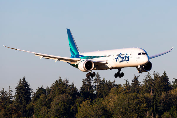 Alaska Airlines Takes Off For Europe